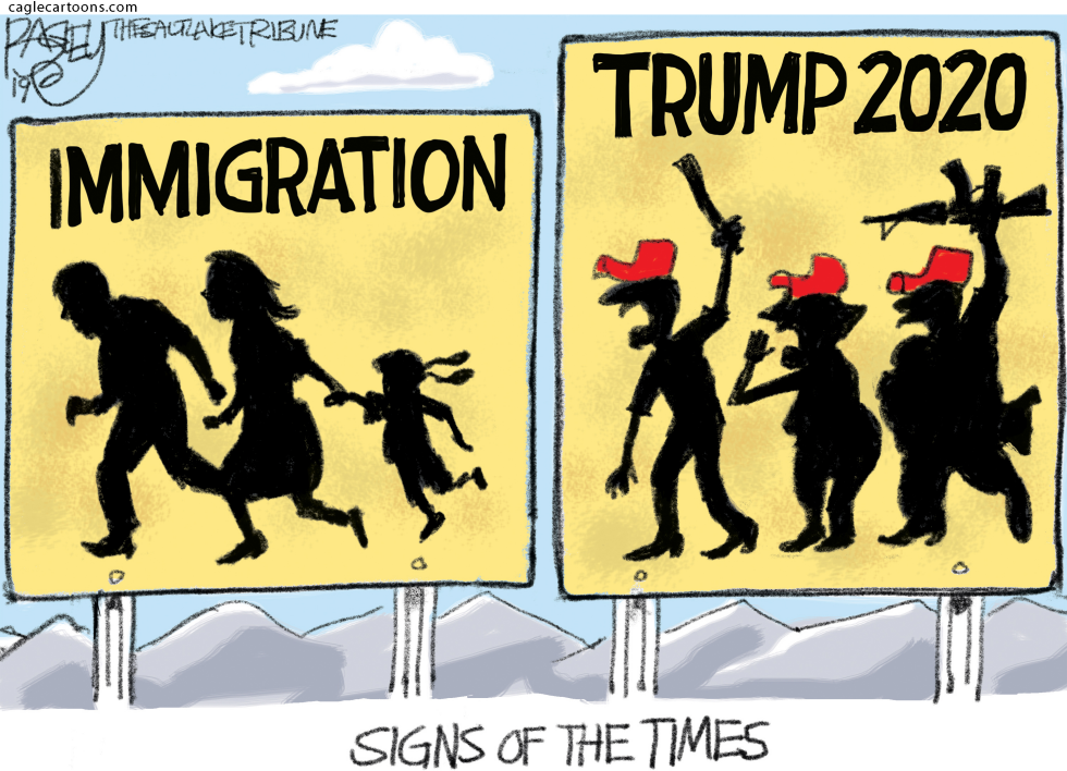  TROUBLING SIGNS by Pat Bagley