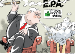 EPA RULES CHANGE by Pat Bagley