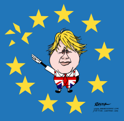 BORIS JOHNSON by Rayma Suprani