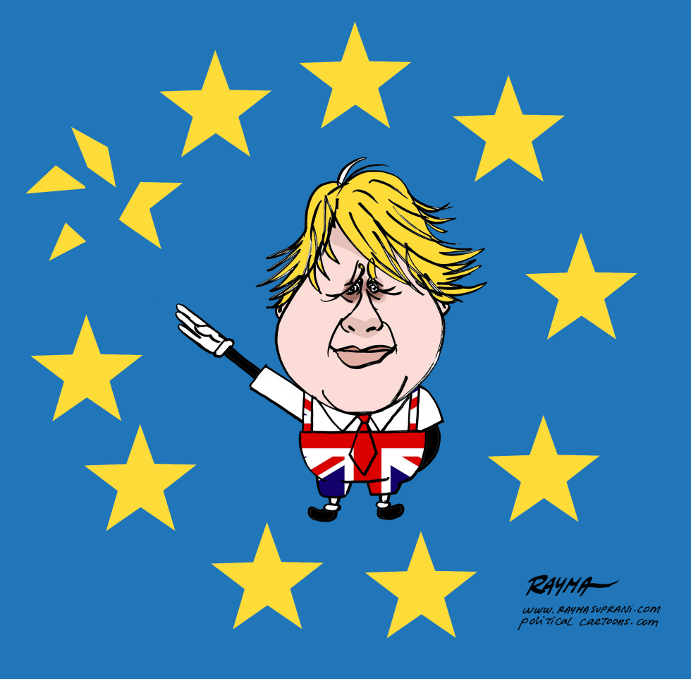  BORIS JOHNSON by Rayma Suprani