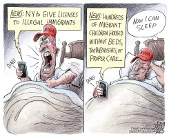 IMMIGRANT OUTRAGE by Adam Zyglis