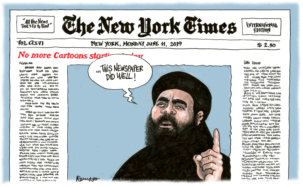  DAESH LIKES THE NEW YORK TIMES by Robert Rousso