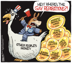 GAY REPARATIONS by Rick McKee