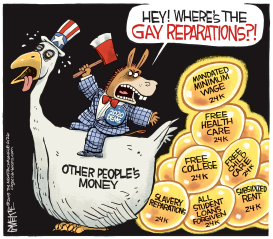 GAY REPARATIONS by Rick McKee