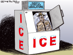 LOCAL NC SHERIFFS AND ICE by Kevin Siers