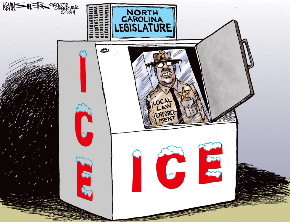  LOCAL NC SHERIFFS AND ICE by Kevin Siers