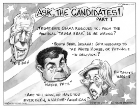 ASK THE CANDIDATES - PART 1 by Taylor Jones