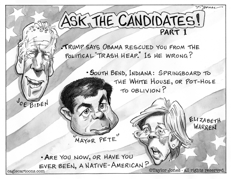  ASK THE CANDIDATES - PART 1 by Taylor Jones