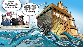 BRITAIN EXISTENTIAL THREAT by Paresh Nath