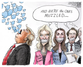 WHITE HOUSE AIDES by Adam Zyglis