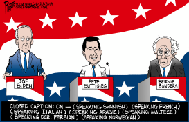 2020 DEMOCRATIC DEBATES by Bruce Plante