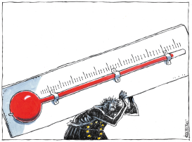 HEAT WAVE IN EUROPE by Michael Kountouris