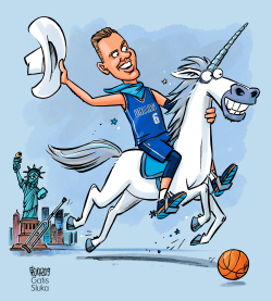 PORZINGIS DEAL WITH MAVS by Gatis Sluka