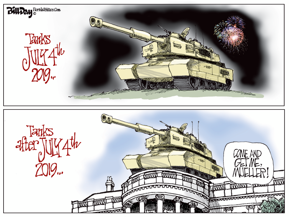  TANKS ON THE 4TH by Bill Day