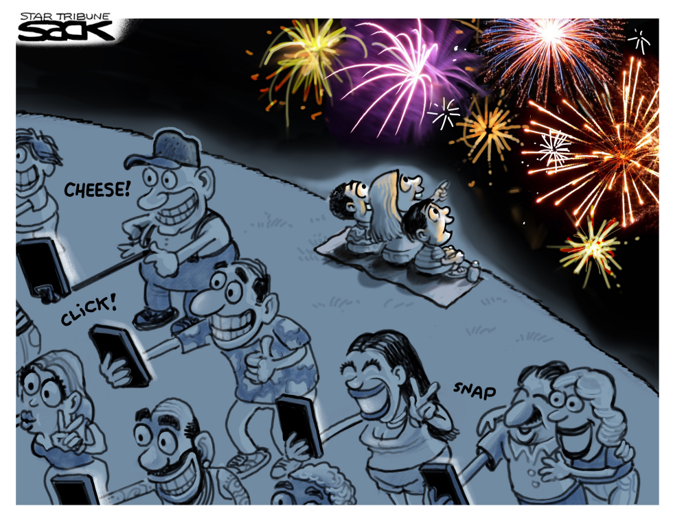  JULY 4 by Steve Sack