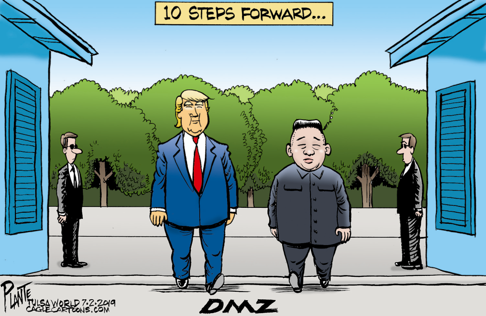  TRUMP AND THE DMZ by Bruce Plante