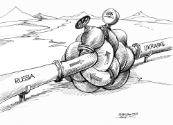 GAS CONFLICT BETWEEN RUSSIA AND UKRAINE by Petar Pismestrovic