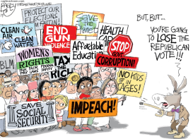 DUMB DEMS by Pat Bagley