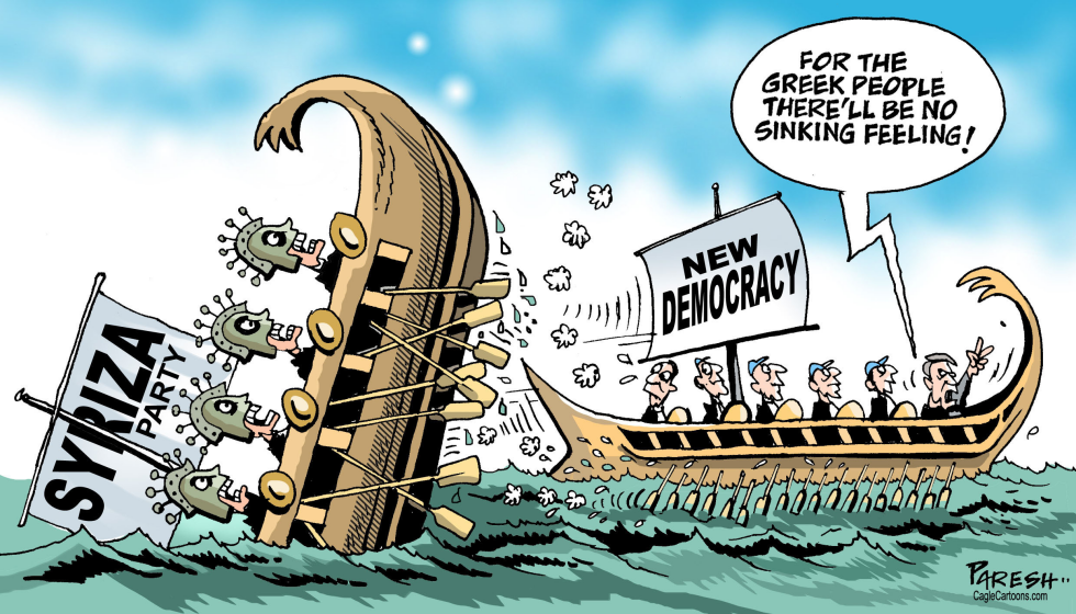  GREEK ELECTIONS by Paresh Nath