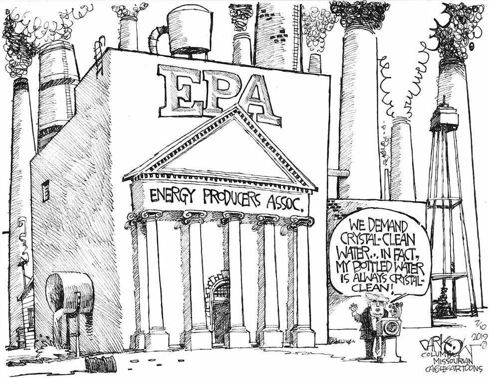  TRUMP'S EPA by John Darkow