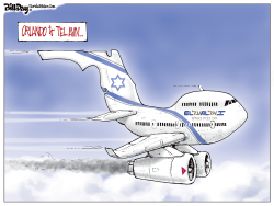 EL AL FLIGHTS FLORIDA by Bill Day