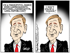 WILLIAM WELD by Bob Englehart