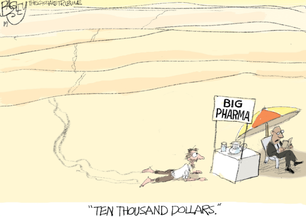  DRUG PRICES by Pat Bagley