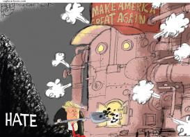 STOKING HATE by Pat Bagley