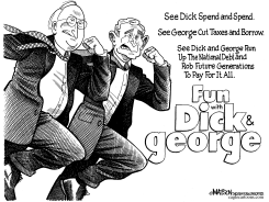 FUN WITH DICK AND GEORGE by RJ Matson