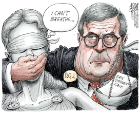 ERIC GARNER CASE by Adam Zyglis