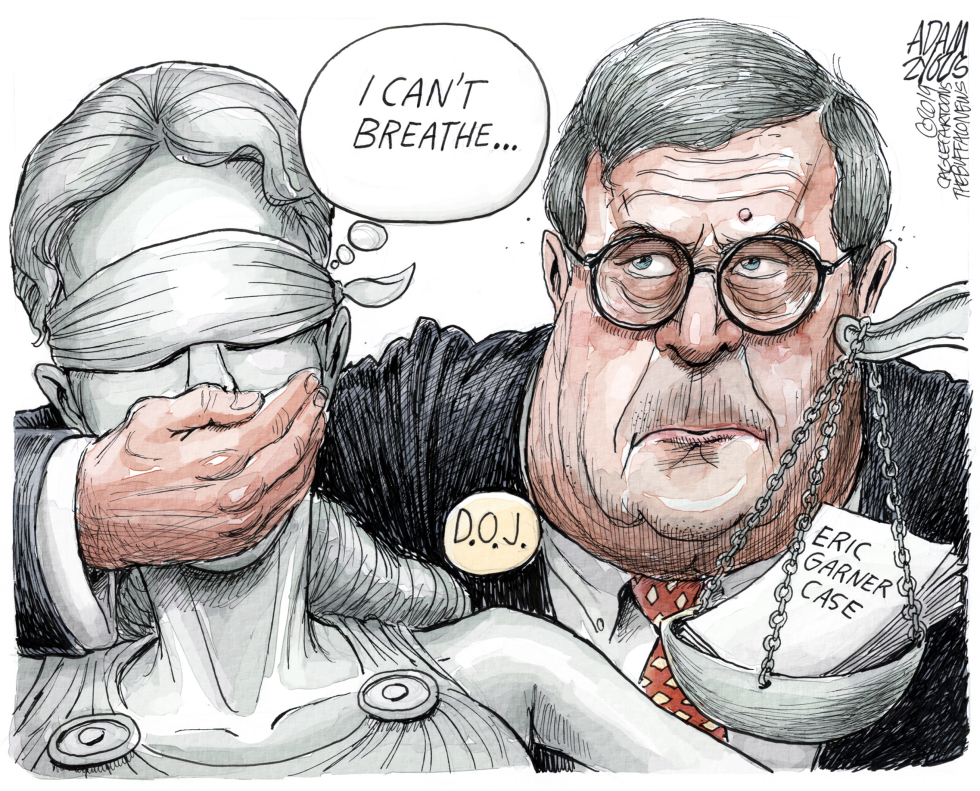  ERIC GARNER CASE by Adam Zyglis