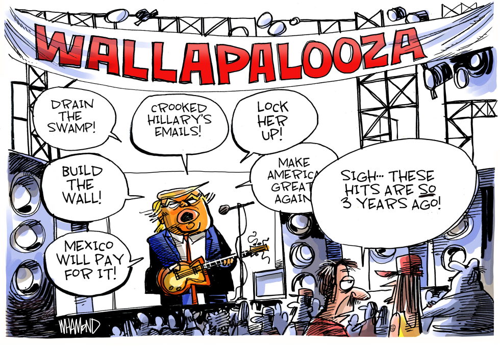  TRUMP SUMMER TOUR by Dave Whamond