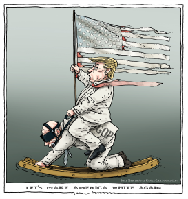 LET'S MAKE AMERICA WHITE AGAIN by Joep Bertrams