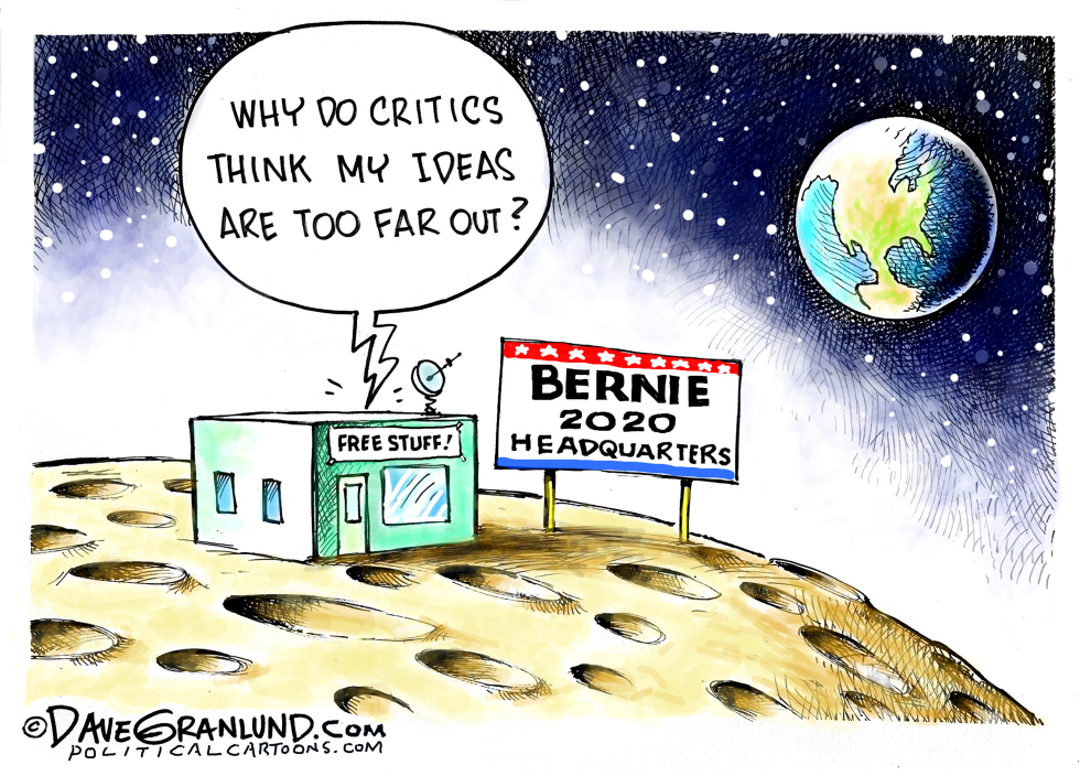  BERNIE SANDERS 2020 IDEAS by Dave Granlund