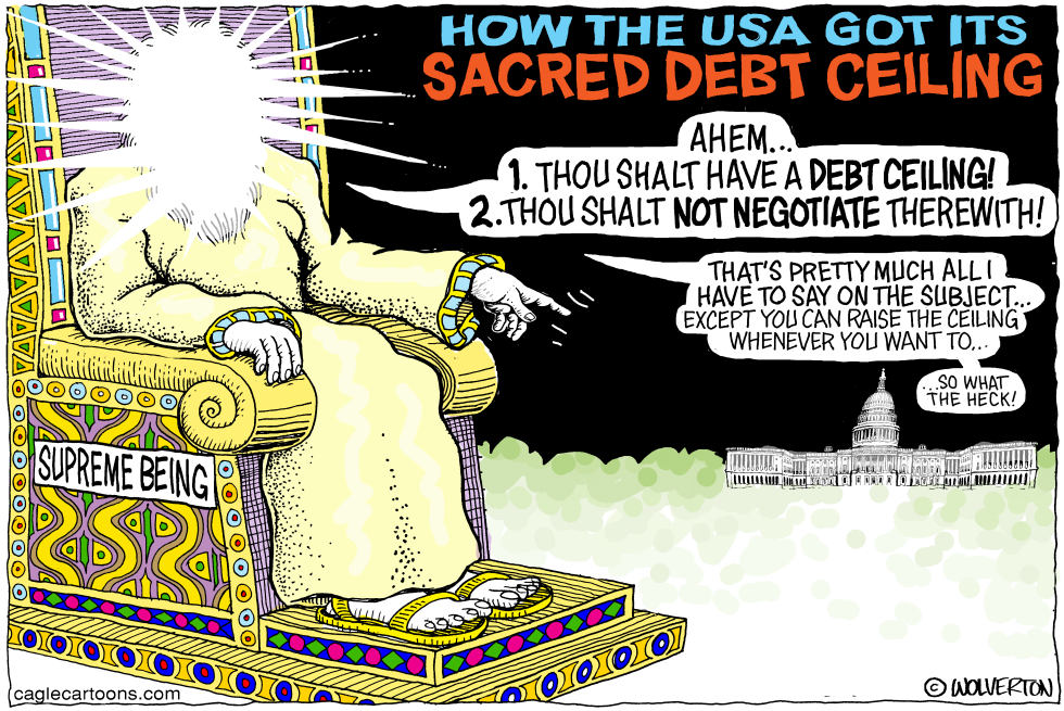  SACRED DEBT CEILING by Wolverton