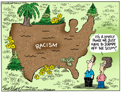 RACISM IN AMERICA by Bob Englehart