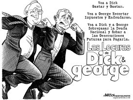 LAS LOCURAS DE DICK & GEORGE by RJ Matson