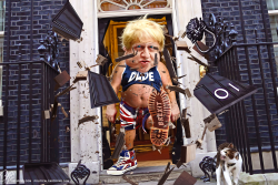 BORIS JOHNSON PRIME MINISTER by Bart van Leeuwen