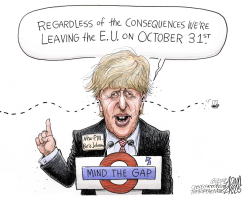 BORIS JOHNSON by Adam Zyglis