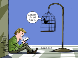 LEARN TO BE FREE by Arcadio Esquivel