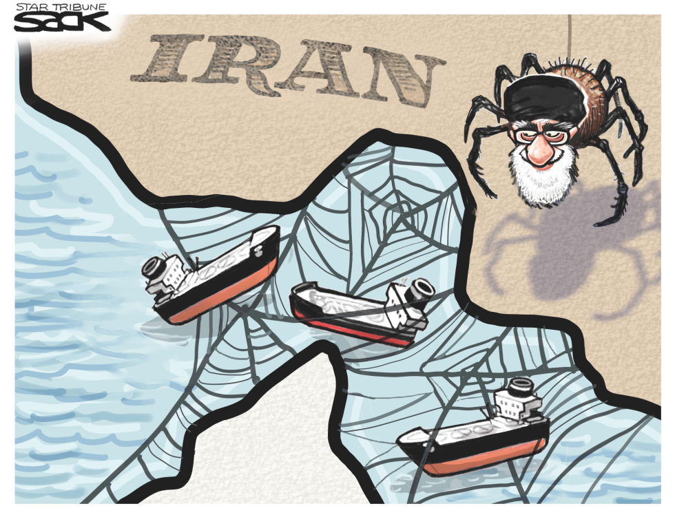  IRAN TRAP by Steve Sack