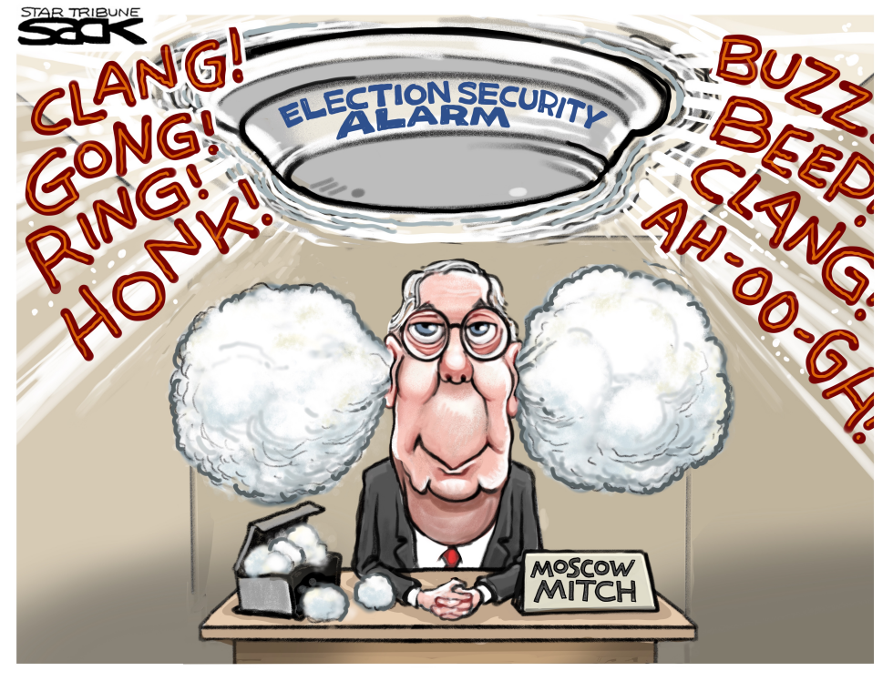  MOSCOW MITCH by Steve Sack