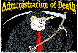 ADMINISTRATION OF DEATH by Wolverton