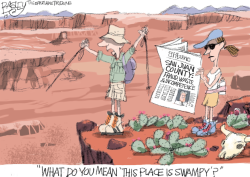 LOCAL UTAH SWAMP by Pat Bagley