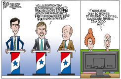 DEMOCRATIC PRIMARY DEBATE ROUND II by Bruce Plante