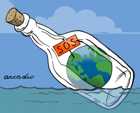 SOS PLANET EARTH by Arcadio Esquivel