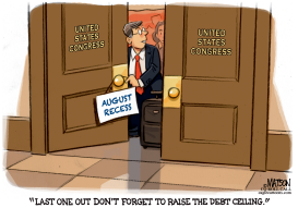 CONGRESS RAISES DEBT CEILING BEFORE AUGUST RECESS by RJ Matson