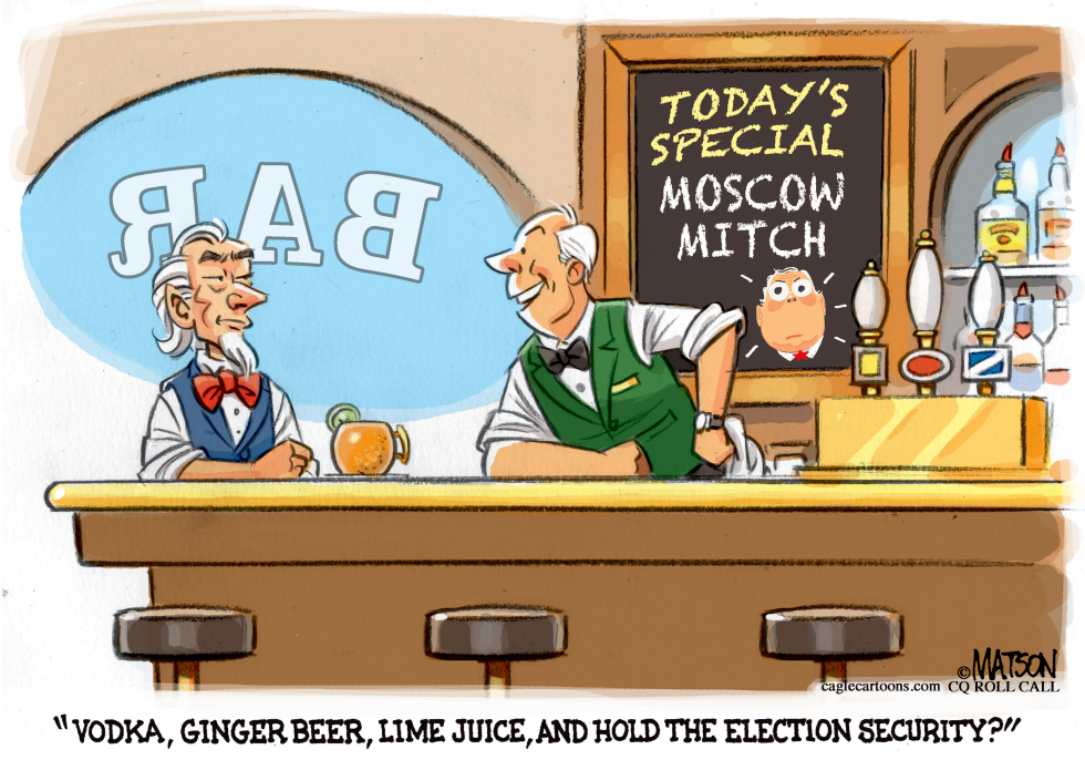  MOSCOW MITCH COCKTAIL SPECIAL by RJ Matson