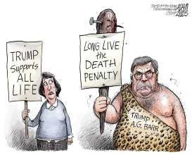 CAPITAL PUNISHMENT by Adam Zyglis