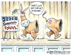 DEMOCRATS APART 2020 by Dave Granlund